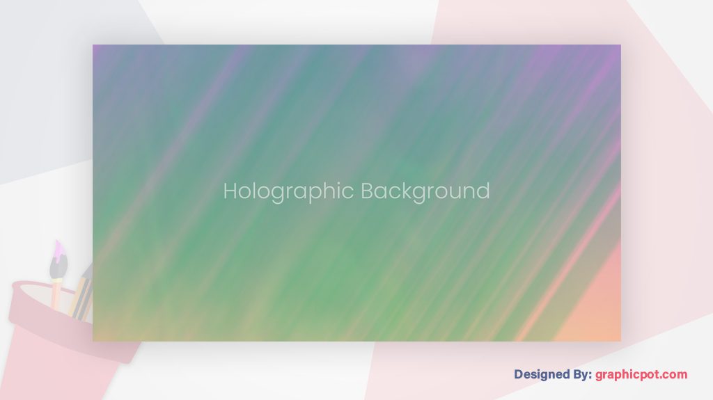 Holographic Background Wallpaper