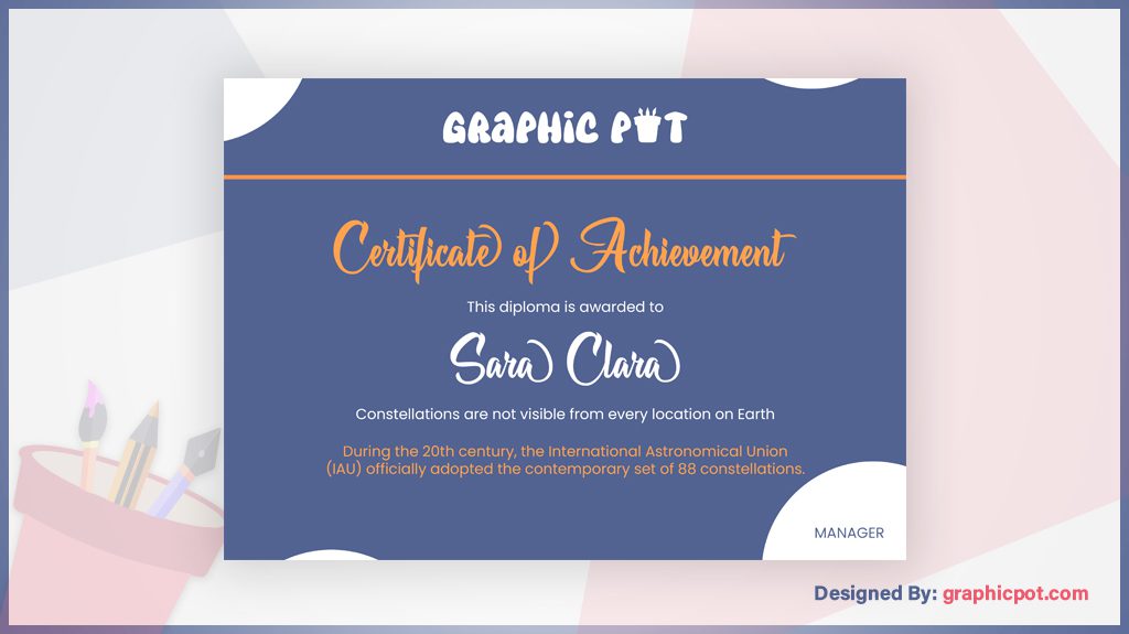 Certificate AI Template