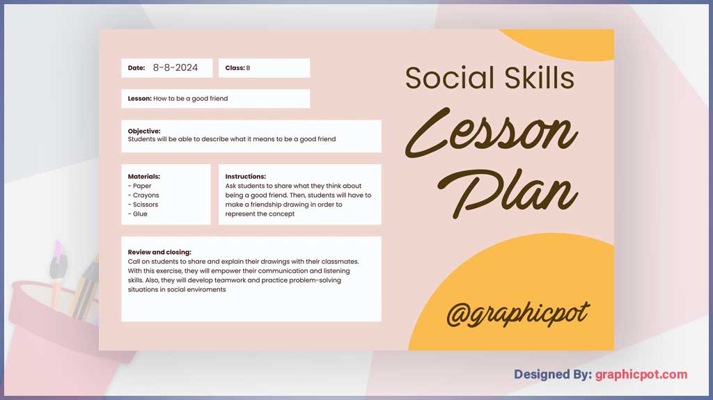 Skills Lesson Plan