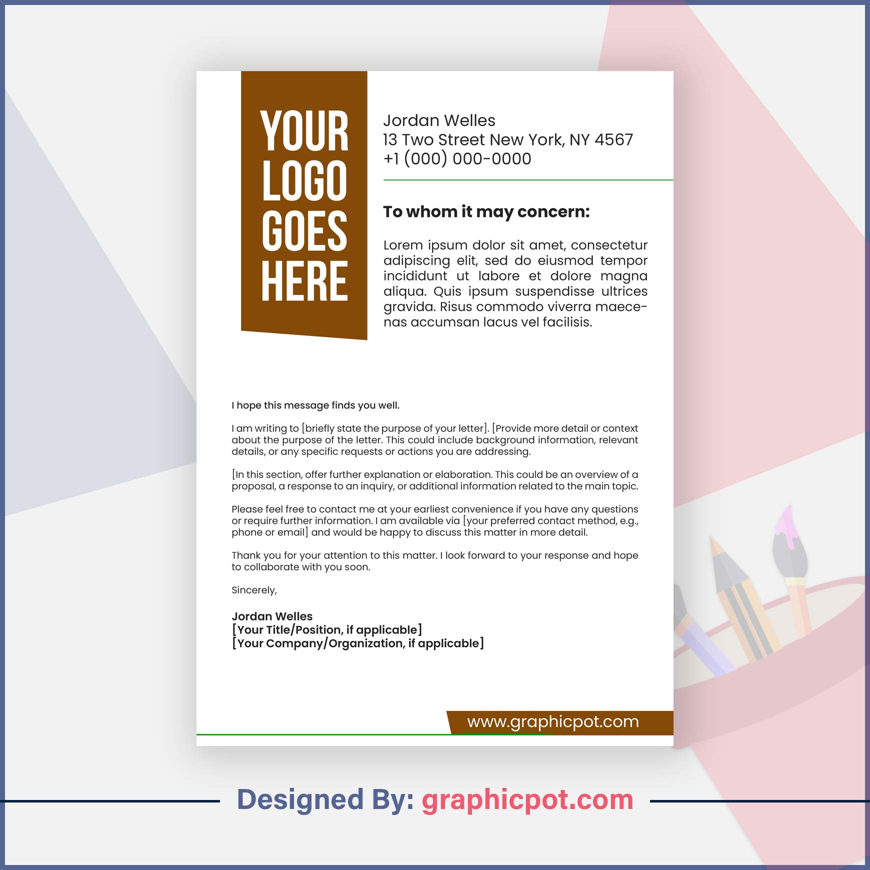 Bistro Letterhead